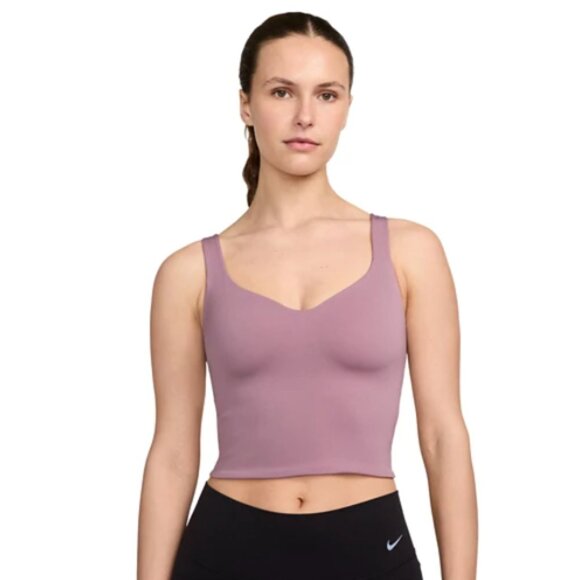 Nike Alate Women's Medium-Support Sports Bra Tank – Size S | Smokey Mauve - Picture 1 of 2